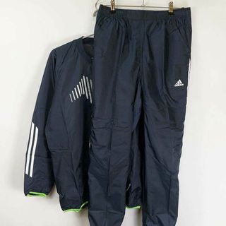 アディダス(adidas)の【中古・未使用品】[上下セット] アディダス トレーニングウインドトップパンツセット ピステ O TECONI テックオニキス ネイビー F44215 WD360 / F44212 WD359 メンズ ADIDAS サッカー フットサル(ウェア)