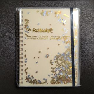 ロルバーン(Rollbahn)のロルバーン ポケット付メモ グリッターL(クリーム)(ノート/メモ帳/ふせん)