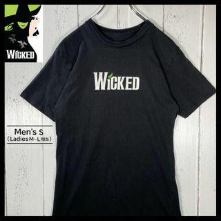 ヴィンテージ(VINTAGE)のウィキッド Wicked ムービー Tシャツ USA 古着 S ブラック(Tシャツ/カットソー(半袖/袖なし))