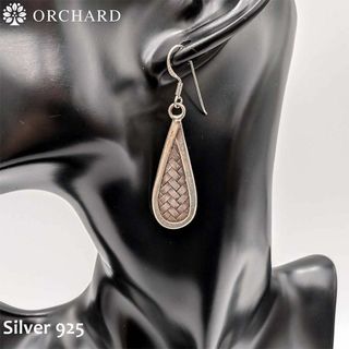 匿名配送/シルバー925/ピアス/カレン族/ティアドロップ/A/レディース
