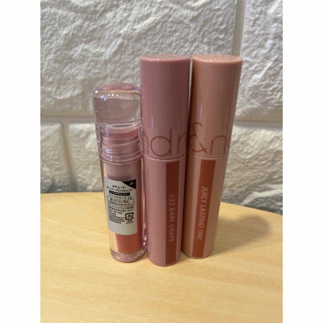 ETUDE HOUSE(エチュードハウス)のロムアンド&エチュード　ティント コスメ/美容のベースメイク/化粧品(リップグロス)の商品写真