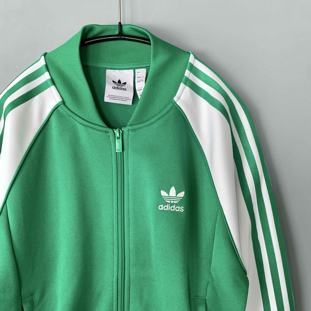 adidas Originals(アディダスオリジナルス)のAdidas Originals トラックジャケット S グリーン緑 アディダス メンズのトップス(ジャージ)の商品写真