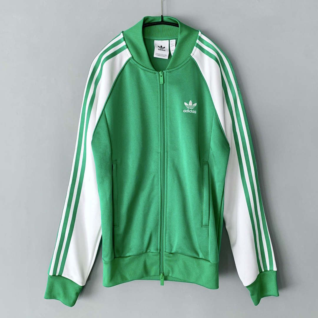 adidas Originals(アディダスオリジナルス)のAdidas Originals トラックジャケット S グリーン緑 アディダス メンズのトップス(ジャージ)の商品写真
