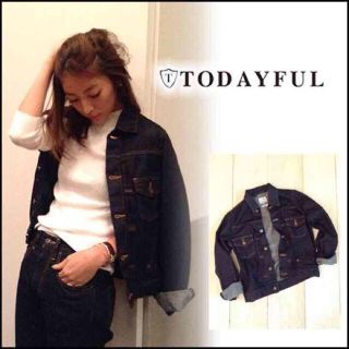 トゥデイフル(TODAYFUL)のtodayful♡ノンウォッシュGジャン(Gジャン/デニムジャケット)