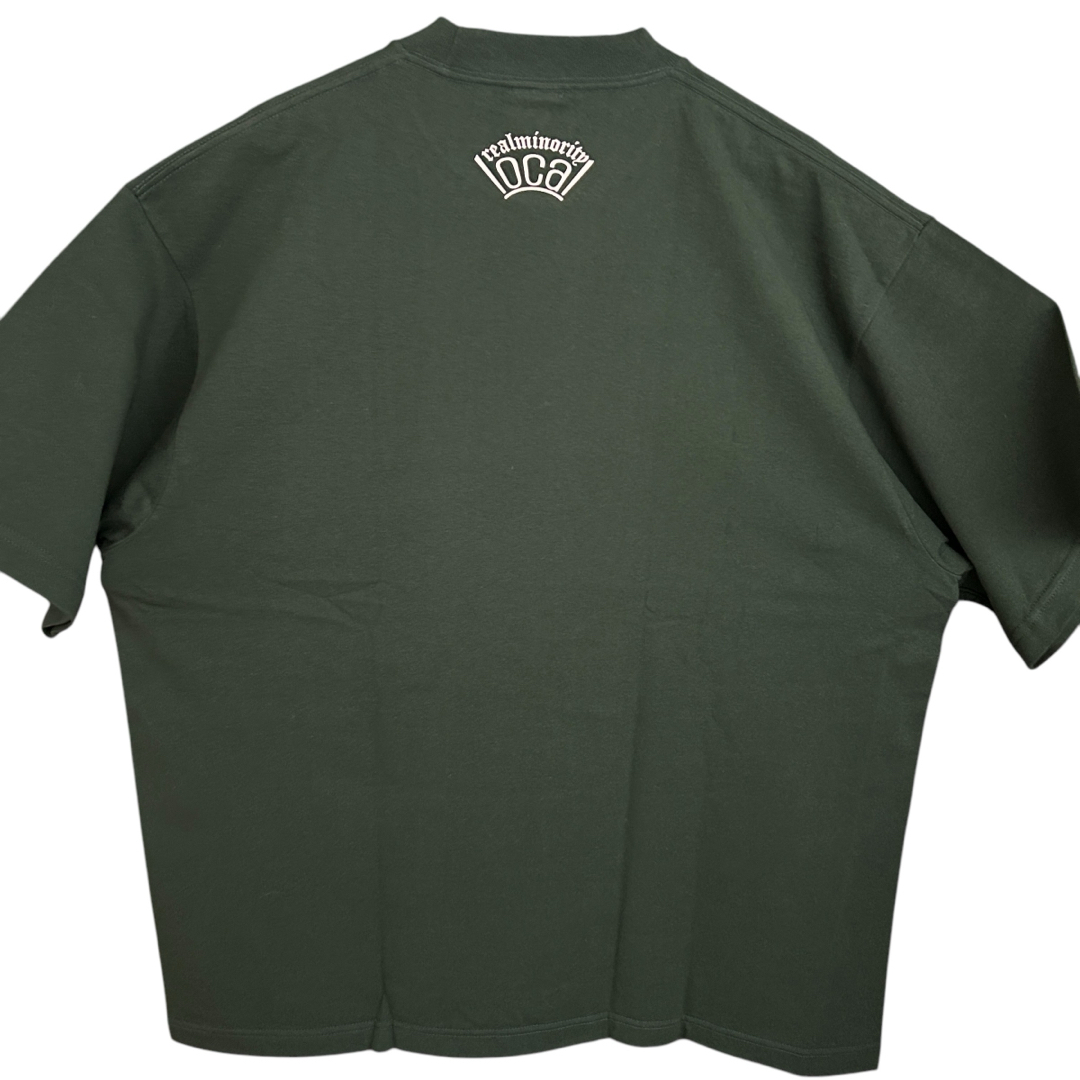 未使用品　リアルマイノリティー　tシャツ サイズXL グリーン メンズのトップス(Tシャツ/カットソー(半袖/袖なし))の商品写真