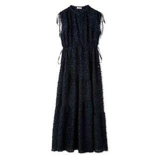 FRAY I.D - 新品【FRAY I.D】フレイアイディー☆フリンジジャガードティアードワンピース