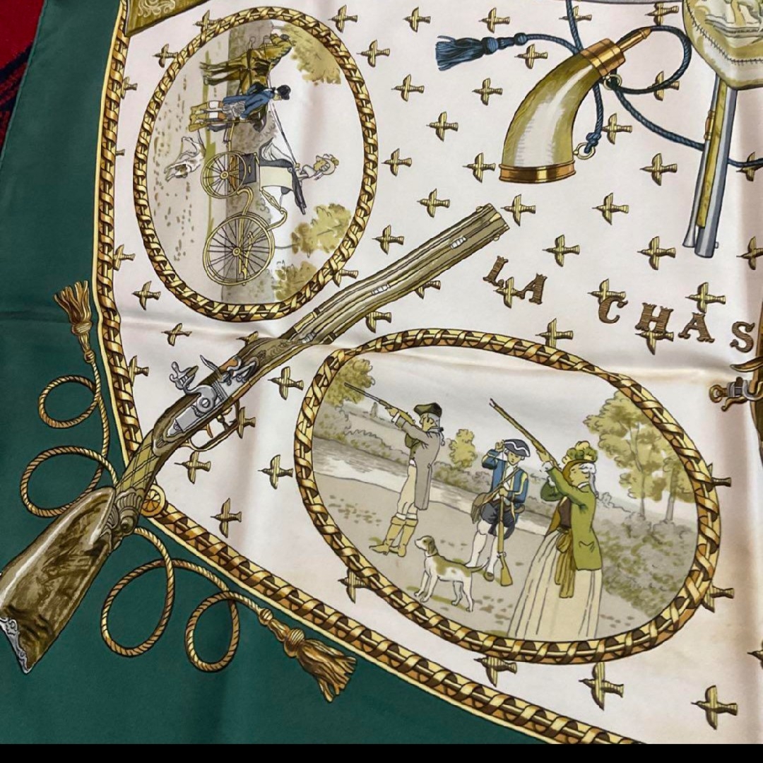 HERMES - エルメス シルク100%スカーフの通販 by ケンママ's