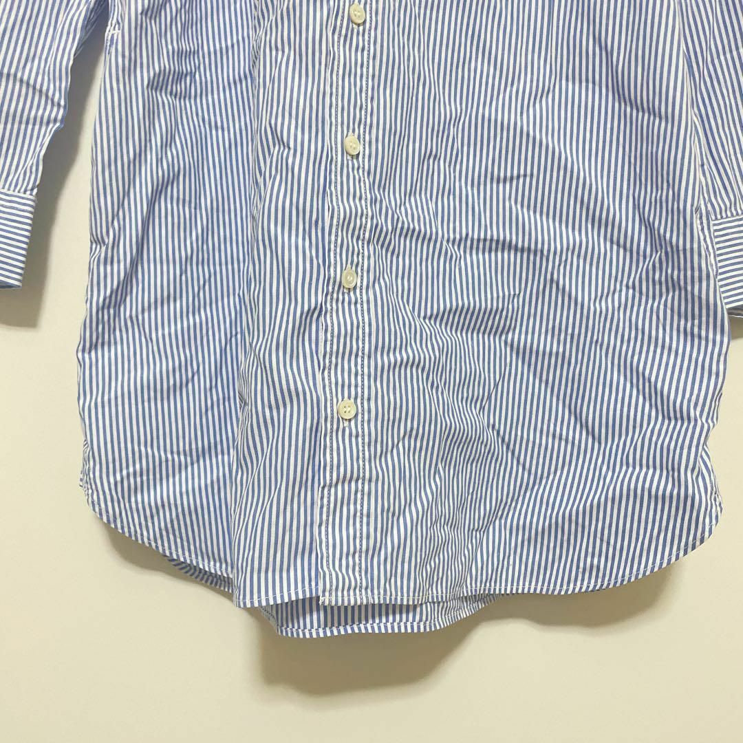 MACPHEE(マカフィー)のマカフィー◇トゥモローランド　前開きロングシャツストライプワンピース【M】日本製 レディースのトップス(シャツ/ブラウス(長袖/七分))の商品写真