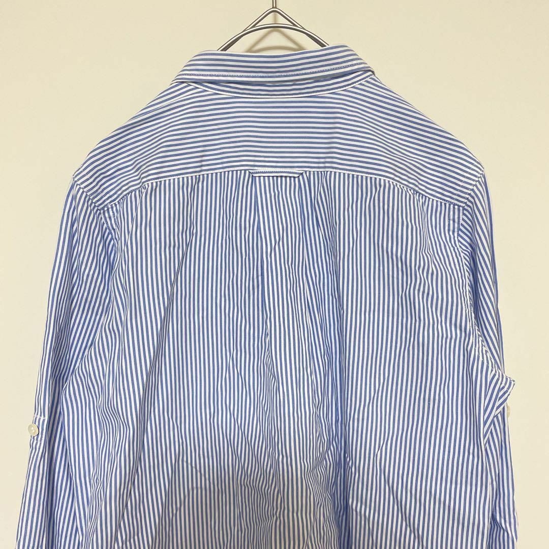 MACPHEE(マカフィー)のマカフィー◇トゥモローランド　前開きロングシャツストライプワンピース【M】日本製 レディースのトップス(シャツ/ブラウス(長袖/七分))の商品写真