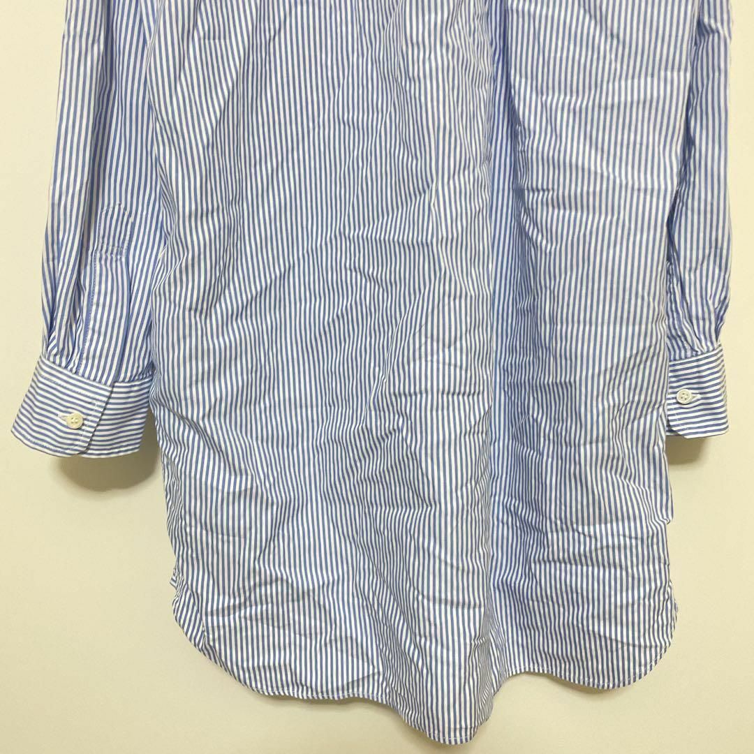 MACPHEE(マカフィー)のマカフィー◇トゥモローランド　前開きロングシャツストライプワンピース【M】日本製 レディースのトップス(シャツ/ブラウス(長袖/七分))の商品写真