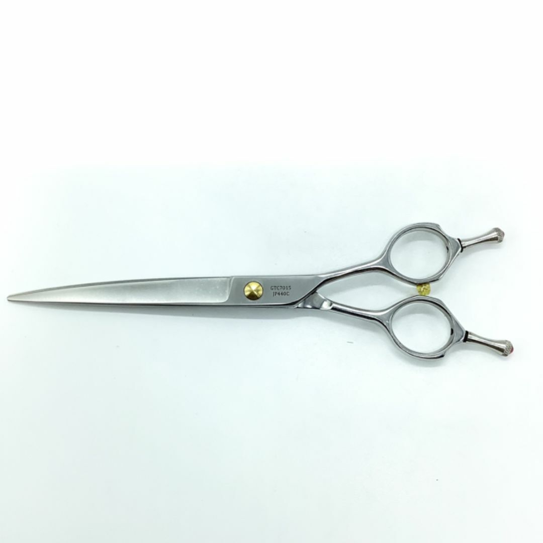 【SilverLineシルバーライン】ギザ刃カーブ シザー トリマーsc2297 その他のペット用品(犬)の商品写真