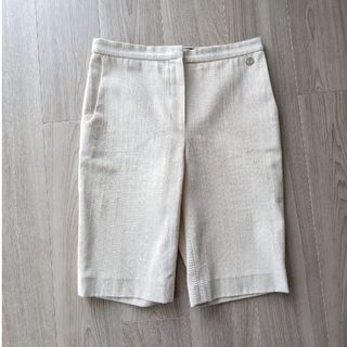 シャネル(CHANEL)のシャネル　バミューダパンツ　ハーフパンツ　38(ハーフパンツ)