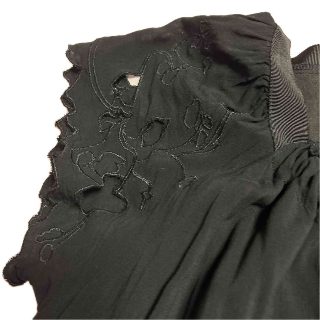 黒チュニック レディースのトップス(チュニック)の商品写真