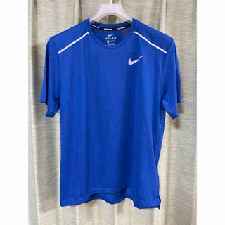 ナイキ(NIKE)のNIKERUNNING ナイキランニング　TシャツDRI-FIT 青　サイズL(ウェア)