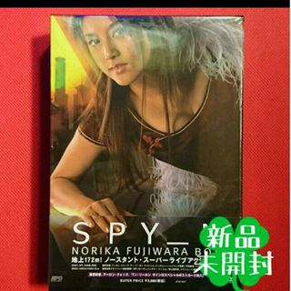 新品 藤原紀香 SPY_N NORIKA FUJIWARA BOX 2枚組 初回