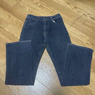 子供服 女の子 デニム 長ズボン 150サイズ 中古(パンツ/スパッツ)