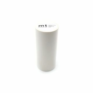 【サイズ:100mm幅_色:白】カモ井加工紙 マスキングテープ mt マットホワ(その他)