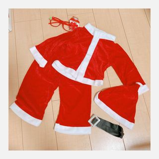コスチューム 子供 クリスマス サンタクロース 発表会 仮装 記念写真