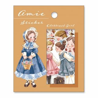 Amie sticker アミ ステッカー かわいい フレークシール (クラシカ(その他)