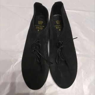 クラウン(CROWN)の【未使用】ビームス✕CROWN　ジャズシューズ　ブラック スエード 　サイズ8(その他)