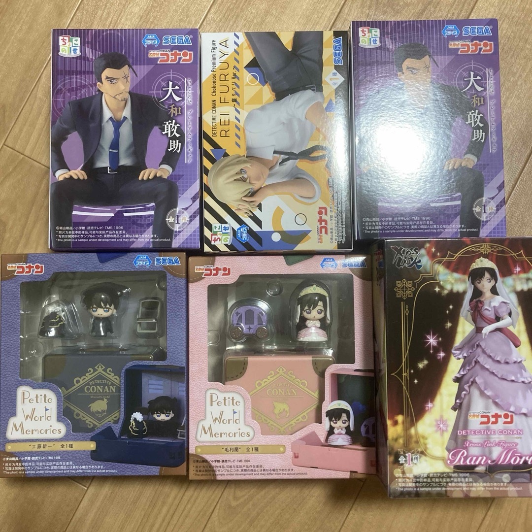 名探偵コナン(メイタンテイコナン)の名探偵コナン　フィギュアセット エンタメ/ホビーのフィギュア(アニメ/ゲーム)の商品写真