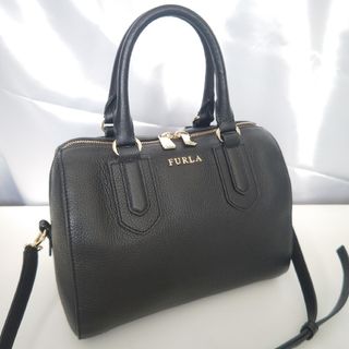 フルラ(FURLA)の美品✨『FURLA』フルラ 2WAY レザー ミニボストン ショルダーバッグ(ショルダーバッグ)