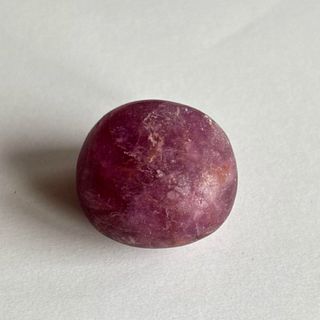 18.7g パープルフローライト タンブル 原石(その他)