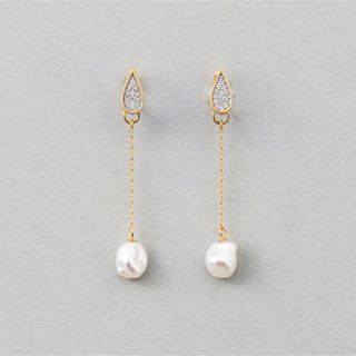 エテ(ete)のエテ　ピアス　淡水パール(ピアス)