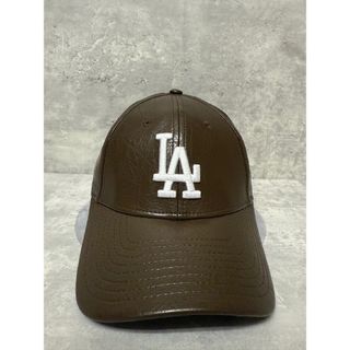 ニューエラ(NEW ERA)のニューエラ ロサンゼルスドジャース PU Leather キャップ(キャップ)