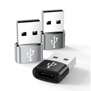 USB C 変換アダプタ USB Type C (メス) to USB 2.0 