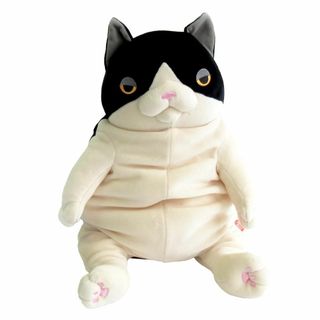 【特価商品】シナダグローバル もちねこ ぬいぐるみ ハチワレ (L) MONE-(ぬいぐるみ/人形)