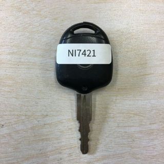 NI7421 ランプ点灯 日産 A刻印 純正 キーレス 2ボタン ミツビシ EKワゴントッポ パジェロ タウンボックス ギャラン ランサー  オッティ等 リモコン(車内アクセサリ)