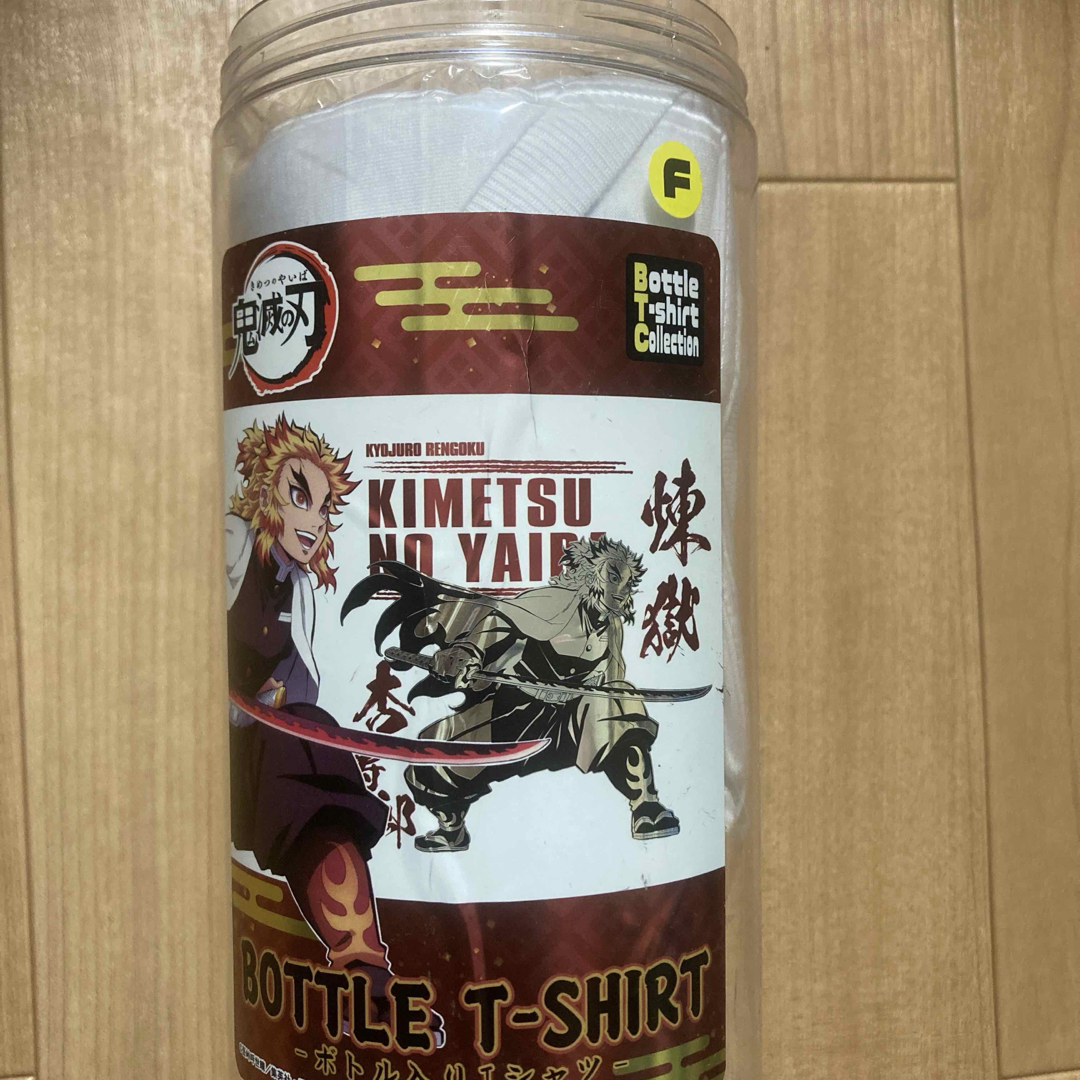 鬼滅の刃　煉獄杏寿郎　ボトルTシャツ メンズのトップス(Tシャツ/カットソー(半袖/袖なし))の商品写真