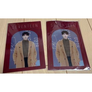 セブンティーン(SEVENTEEN)の2021 ローソン1番くじ winter クリアカード ポストカード ドギョム(K-POP/アジア)