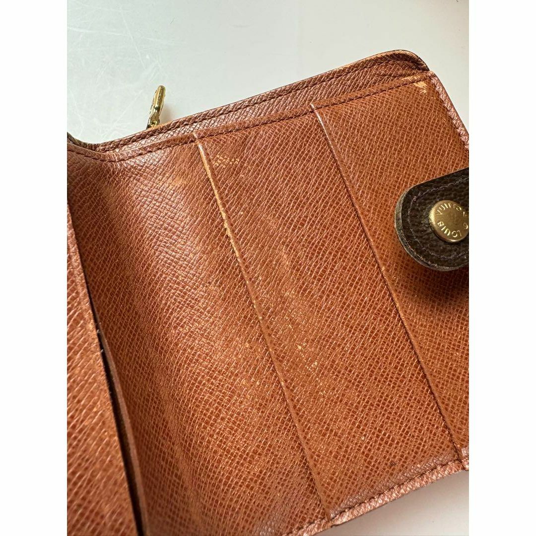 LOUIS VUITTON(ルイヴィトン)の【LOUISVUITTON】ルイヴィトン モノグラムコンパクトジップ 二折り財布 レディースのファッション小物(財布)の商品写真