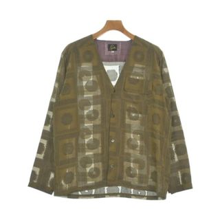 ニードルス(Needles)のNeedles ニードルス カジュアルシャツ S カーキ 【古着】【中古】【送料無料】(シャツ)