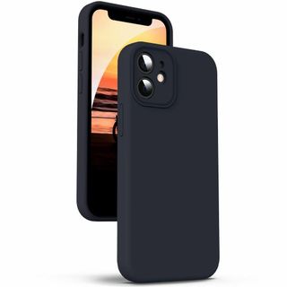 【特価商品】Supdeal iPhone 12 ケース 対応液体シリコン [耐衝(その他)