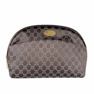 セリーヌ(CELINE)のCELINE セリーヌ　マカダム　トリオンフ　コスメポーチ　化粧ポーチ(その他)