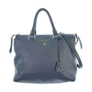 プラダ(PRADA)のPRADA プラダ ショルダーバッグ  紺 【古着】【中古】【送料無料】(ショルダーバッグ)