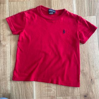 Ralph Lauren - ラルフローレン　Tシャツ 綿100% 2T 赤　　　ハワイ購入品