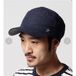 ビームス(BEAMS)のBEAMS / ギャザーリブ キャップ　ブラック(キャップ)