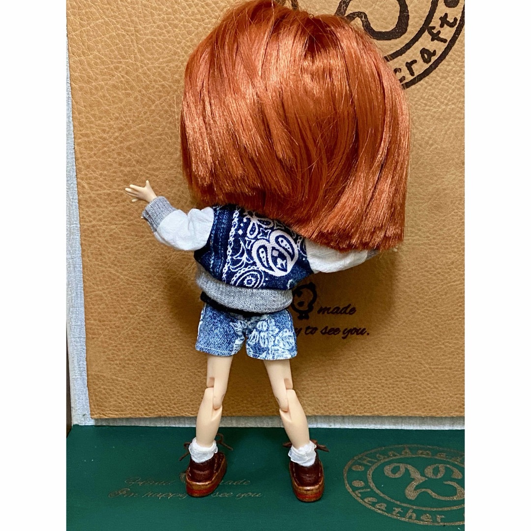 ミディブライスサイズ　アウトフィット ハンドメイドのぬいぐるみ/人形(人形)の商品写真