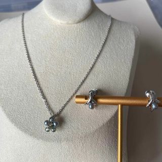クレージュ(CLAYGE（Tada）)のクレージュペアネックレスイヤリング(イヤリング)