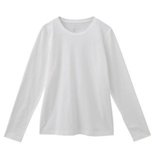 ムジルシリョウヒン(MUJI (無印良品))の無印良品  クルーネック長袖Ｔシャツ(Tシャツ(長袖/七分))