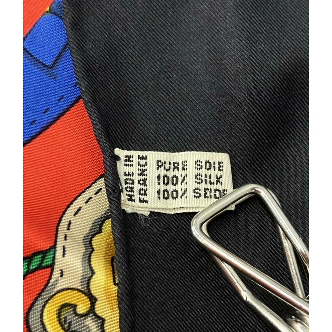 極美品　CELINE　セリーヌ　スカーフ　馬車　ロゴマニア　シルク　100% 美品✨CELINE セリーヌ シルク100% 馬車 鞍 大判スカーフ