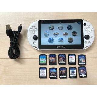 ✨PSVITA PCH-2000本体＋ソフト10本セット✨8GSD付