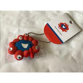 万博　ミャクミャク　フェイス　ラバー　キーチェーン(キャラクターグッズ)