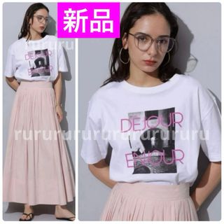 アプワイザーリッシェ(Apuweiser-riche)の★2024夏完売★新品★アルページュストーリー　フォトロゴTシャツ(Tシャツ(半袖/袖なし))