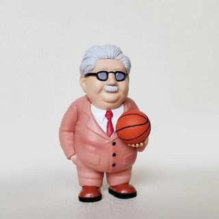 【在庫処分】SLAMDUNKアニメドール安西光義バージョンスタチュードール彫刻デ(その他)