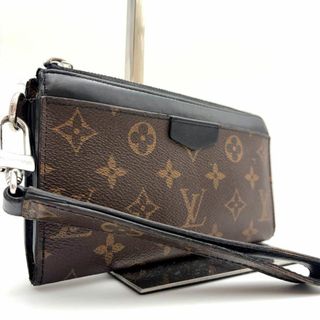 ルイヴィトン(LOUIS VUITTON)のヴィトン モノグラムマカサー ジッピードラゴンヌ ラウンドジップ RFID(長財布)